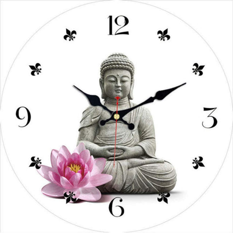 Horloge<br> Bouddha - Horloge Tendance