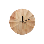 Horloge Murale<br> Scandinave<br> Bois d'Eucalyptus - Horloge Tendance