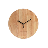 Horloge Murale<br> Scandinave<br> Bois d'Eucalyptus - Horloge Tendance