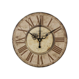 Horloge Murale<br> Ancienne<br> Couleur bois - Horloge Tendance