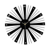 Horloge Murale<br> Métal Noir - Horloge Tendance