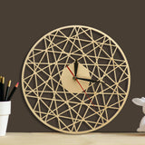 Horloge<br> Design Bois<br> Polygonal - Horloge Tendance