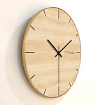 Horloge Murale<br> Bois Design<br> Essentiel - Horloge Tendance
