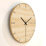Horloge Murale<br> Bois Design<br> Essentiel - Horloge Tendance