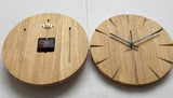 Horloge Murale<br> Bois Cranté - Horloge Tendance