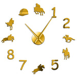 Horloge Murale<br> Équitation - Horloge Tendance