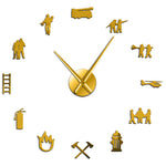 Horloge Murale<br> Pompier - Horloge Tendance