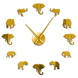 Horloge Murale<br> Éléphant - Horloge Tendance