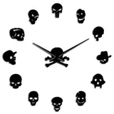 Horloge Murale<br> Têtes de Morts - Horloge Tendance