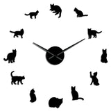 Horloge Murale<br> Chats - Horloge Tendance