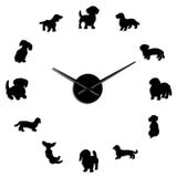 Horloge Murale<br> Chiens - Horloge Tendance