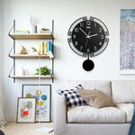 Horloge Murale<br> Balancier Moderne - Horloge Tendance