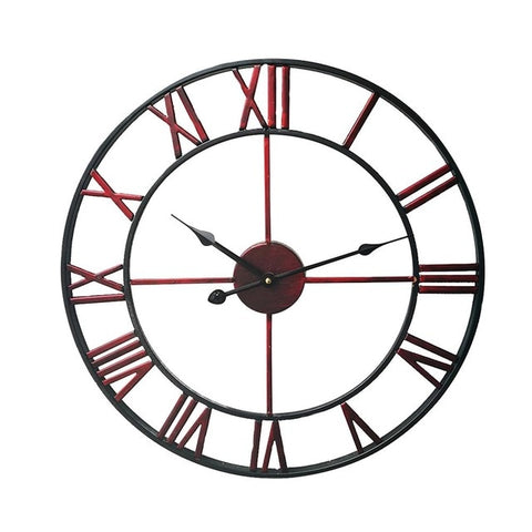 Horloge Murale<br> Geante Rouge - Horloge Tendance