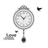 Horloge Murale<br> Balancier Ancienne - Horloge Tendance
