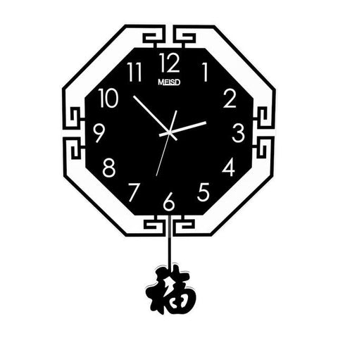 Horloge Murale<br> Balancier Chinois - Horloge Tendance
