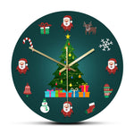Horloge Murale<br> de Noël - Horloge Tendance