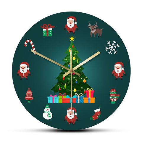 Horloge Murale<br> de Noël - Horloge Tendance
