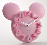 Horloge Mickey<br> Chiffres 3D - Horloge Tendance