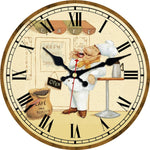 Horloge Murale<br> Cuisinier - Horloge Tendance