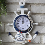Horloge Murale<br> Ancre Marine - Horloge Tendance