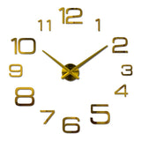 Horloge Murale<br> Autocollante - Horloge Tendance