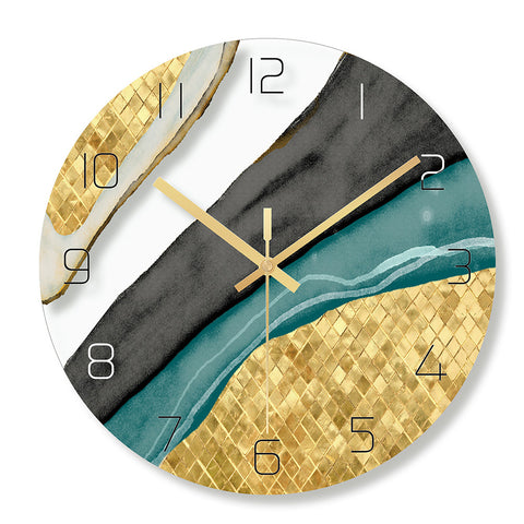 Horloge Murale<br> Motif Marbre - Horloge Tendance