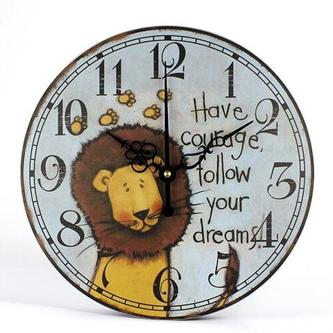 Horloge Murale<br> Petit Lion - Horloge Tendance