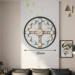 Horloge Murale<br> Bois & Métal - Horloge Tendance