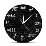 Horloge Murale<br> Mathématiques - Horloge Tendance