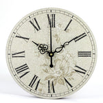 Horloge Murale<br> Fleur Blanche - Horloge Tendance