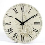 Horloge Murale<br> Fleur Blanche - Horloge Tendance