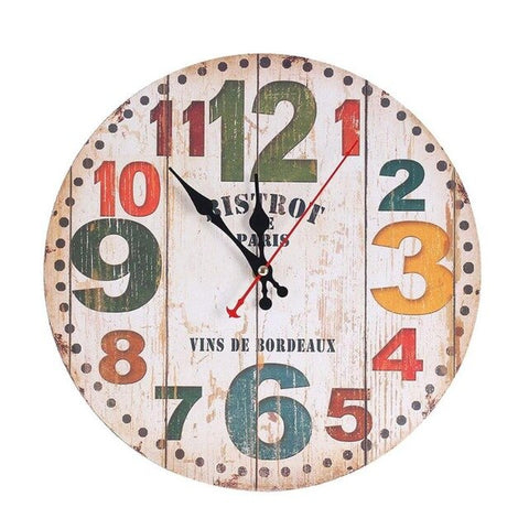 Horloge Murale<br> Bistrot de Paris - Horloge Tendance