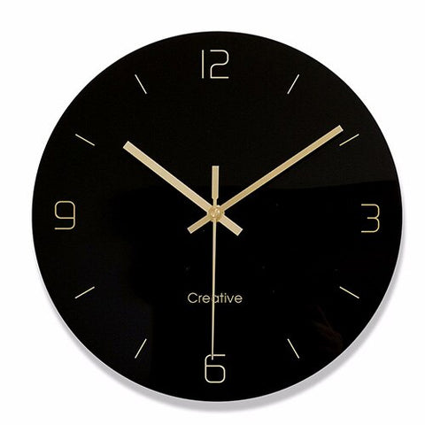 Horloge Murale<br> Noire - Horloge Tendance