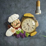 Horloge Murale<br> Chef Cuisinier - Horloge Tendance