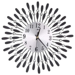 Horloge Murale<br> Cristaux Dorés - Horloge Tendance