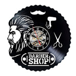 Horloge Vinyle<br> Barber Shop - Horloge Tendance