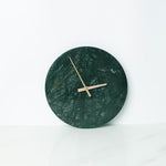 Horloge<br> Marbre Vert - Horloge Tendance