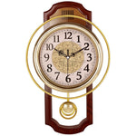 Pendule Murale<br> Ancienne Dorée - Horloge Tendance